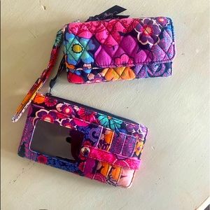 vera bradley wallet set